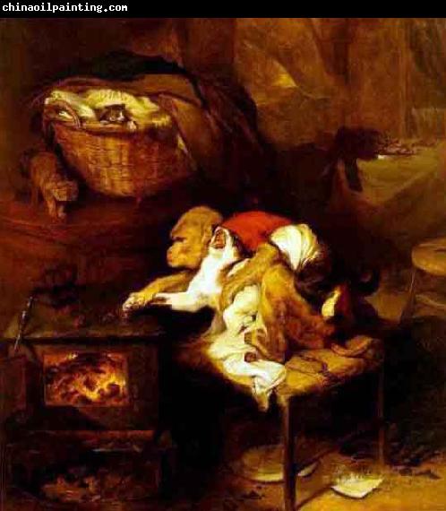 Sir Edwin Landseer The Cats Paw