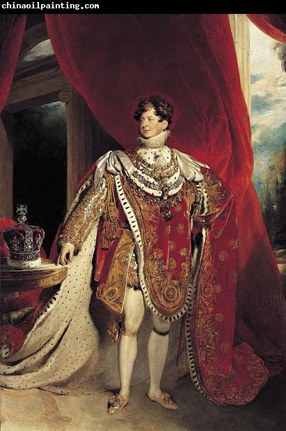 Sir Thomas Lawrence Coronation portrait of George IV