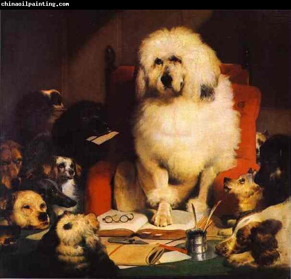 Sir edwin henry landseer,R.A. Laying Down The Law