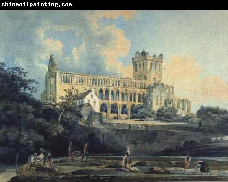 Thomas Girtin Jedburgh Abbey from the River