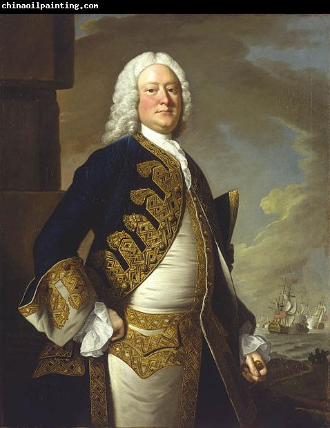 Thomas Hudson Portrait of John Byng