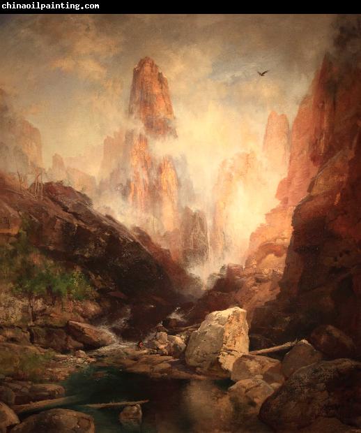 Thomas Moran Mist in Kanab Canyon