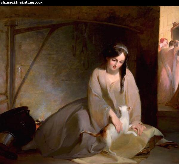 Thomas Sully Cinderella at the Kitchen Fire