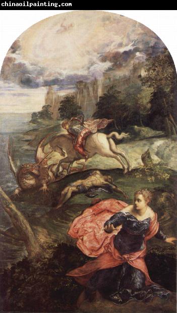 Tintoretto Saint George and the Dragon