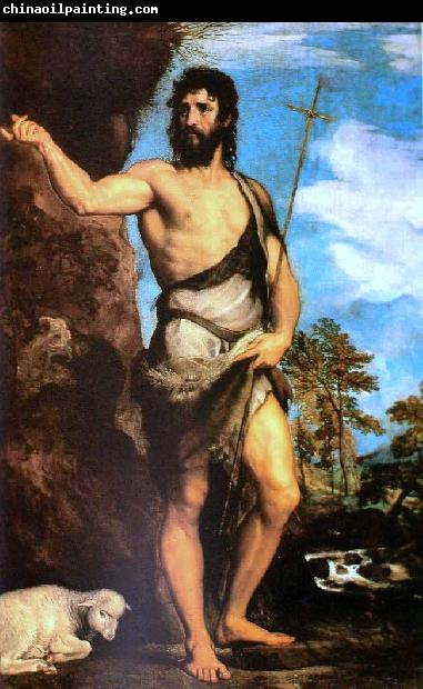 Titian Saint John the Baptist