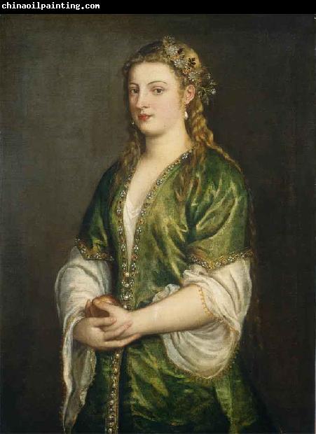 Titian Portrait of a Lady