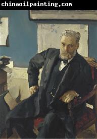 Valentin Serov Portrait d'Emanuel Nobel par Valentin Alexandrovich Serov