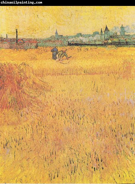 Vincent Van Gogh View from the Wheat Fields