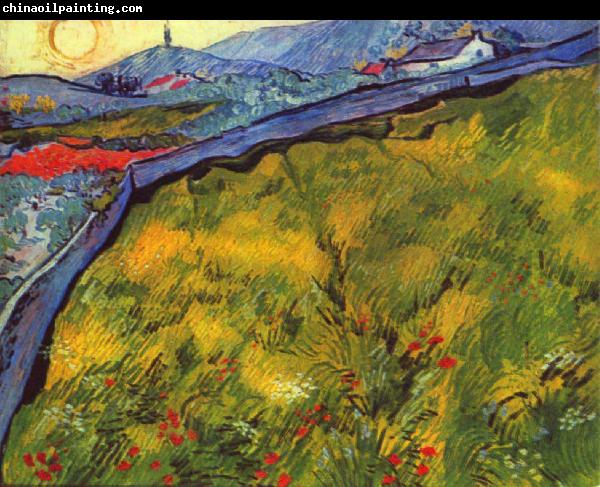 Vincent Van Gogh The Wheat Field