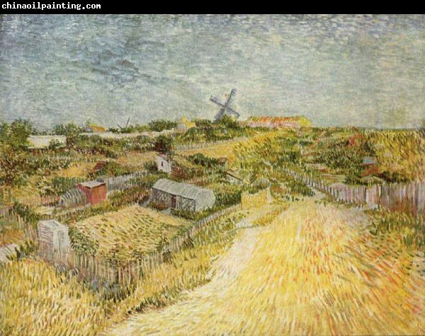 Vincent Van Gogh Gemusegarten am Montmartre