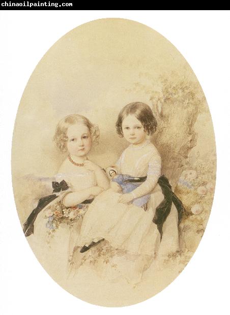 Vladimir Lukich Borovikovsky Portrait of Mariana and Vera Ivanovna Beck