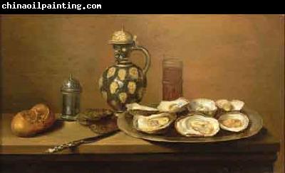 Willem Claesz. Heda Still Life with Oysters