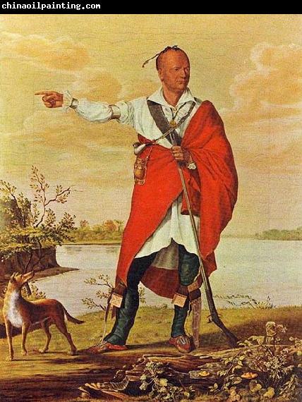 William Berczy Oil portrait of Joseph Brant