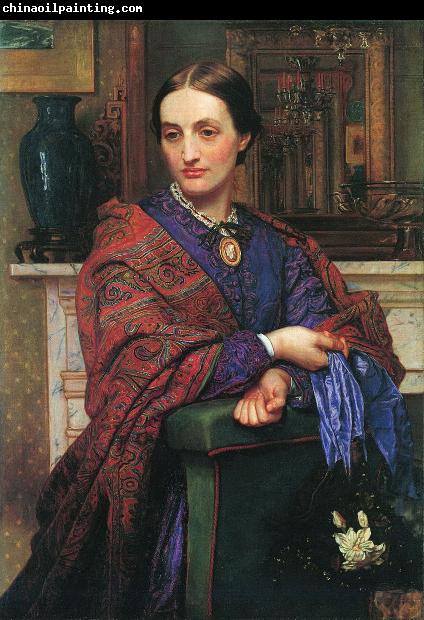 William Holman Hunt Portrait of Fanny Holman Hunt