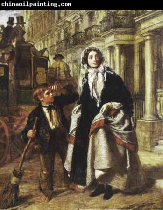 William Powell Frith The Crossing Sweeper