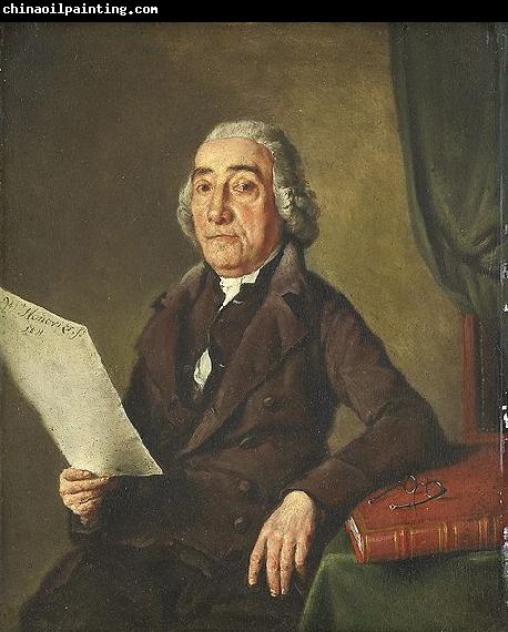 Wybrand Hendriks Portret van Jacob de Vos Sr. (1736-1833), kunstverzamelaar te Amsterdam