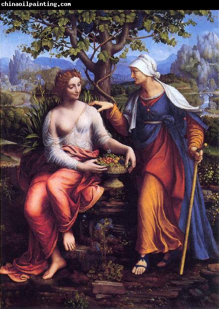 Zygmunt Waliszewski Vertumnus and Pomona