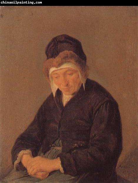 Adriaen van ostade An Old Woman