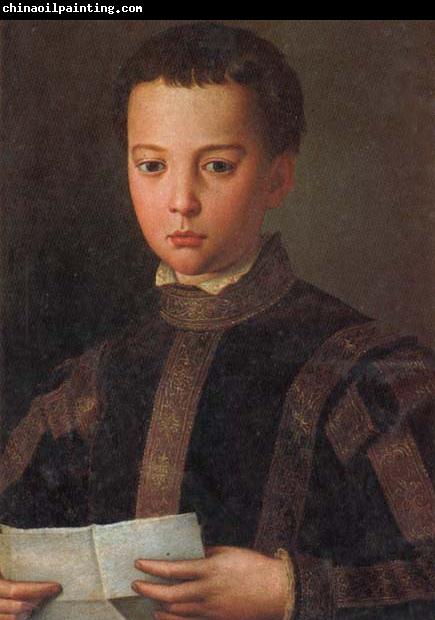 Agnolo Bronzino Portrait of Francesco I as a Young Man