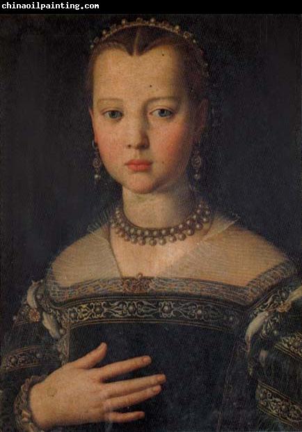 Agnolo Bronzino Portrait of Maria de'Medici