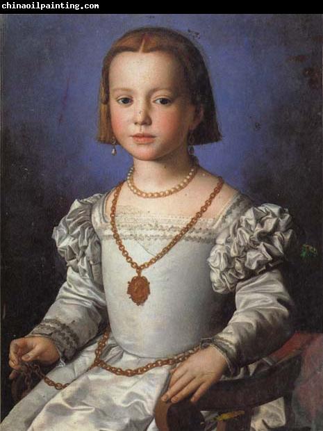 Agnolo Bronzino Portrait of Bia