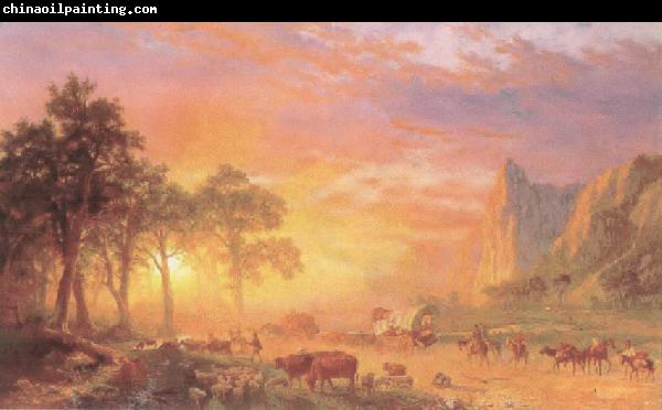 Albert Bierstadt The Oregon Trail