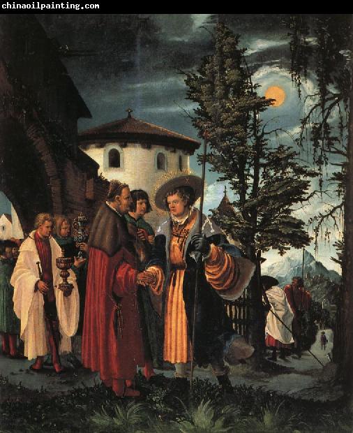 Albrecht Altdorfer The Departure of St.Florian