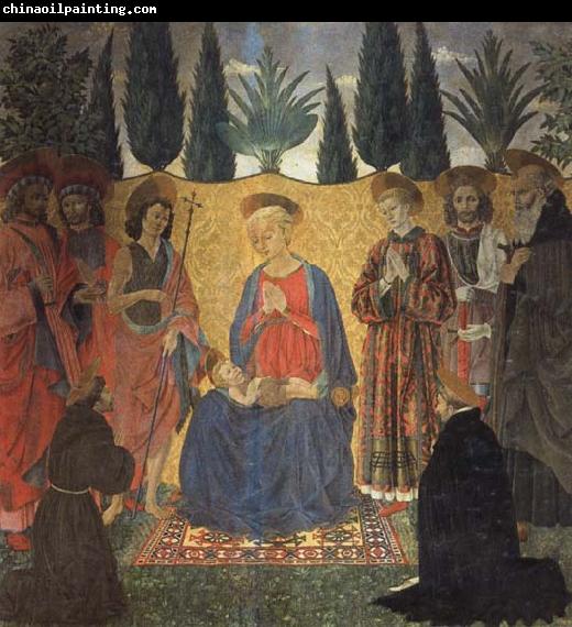 Alessio Baldovinetti Madonna and Child with Saints