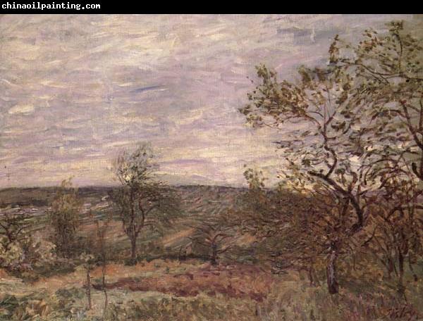 Alfred Sisley Windy Day in Veno