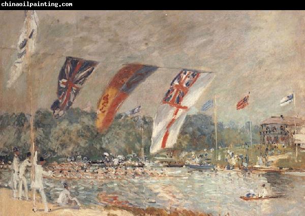 Alfred Sisley Regattas at Molesey