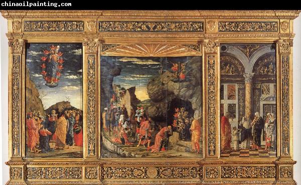 Andrea Mantegna Triptych