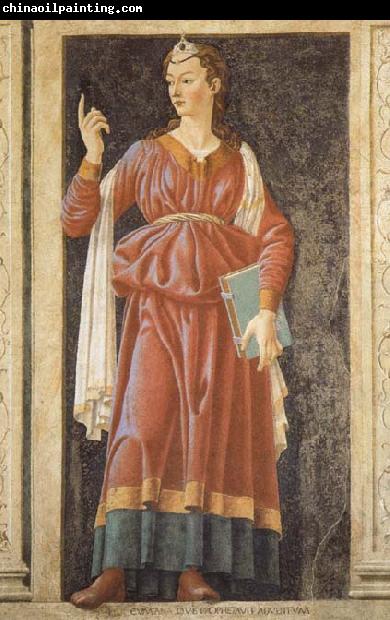 Andrea del Castagno The Cumaean Sibyl