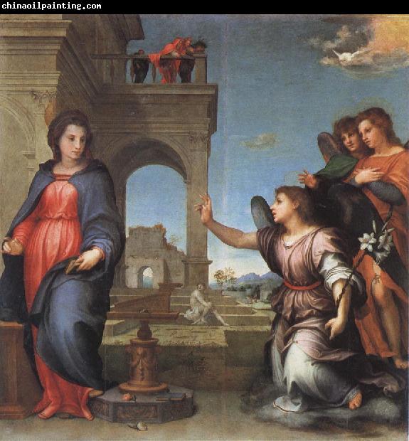 Andrea del Sarto The Annunciation