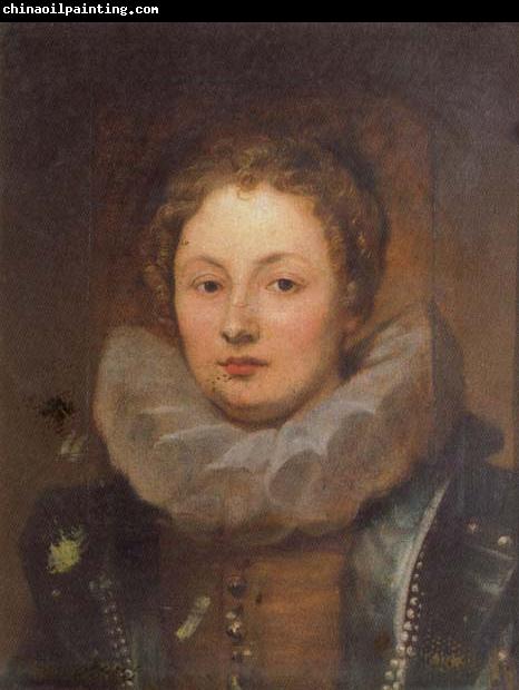 Anthony Van Dyck Portrait of a Noblewoman