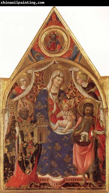 Antonio Fiorentino Madonna and Child with Saints