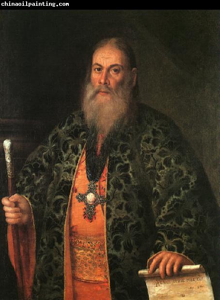 Antropov, Aleksei Portrait of Father Fyodor Dubyansky