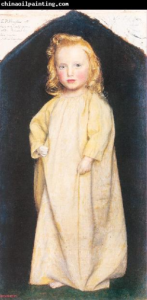 Arthur Devis Edward Robert Hughes as a Child