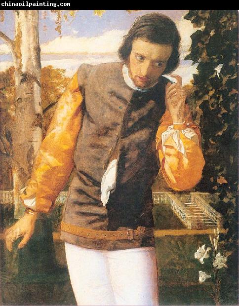 Arthur Devis Benedick in the Arbor