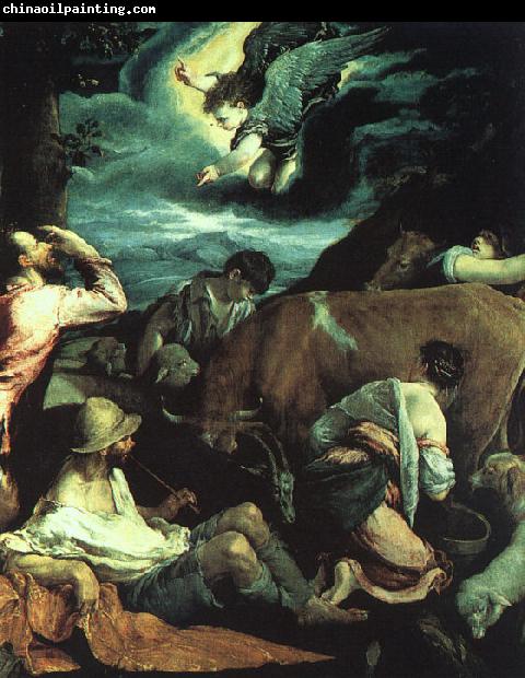 BASSANO, Jacopo The Annunciation to the Shepherds