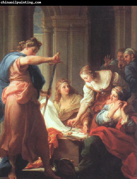 BATONI, Pompeo Achilles at the Court of Lycomedes