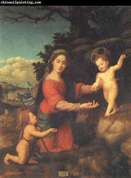 BUGIARDINI, Giuliano Madonna and Child with hte Young St.john t he Baptist