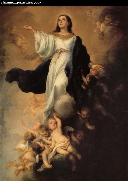 Bartolome Esteban Murillo The Assumption of the Virgin