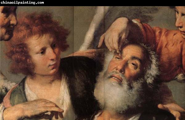 Bernardo Strozzi Detail of The Healing of Tobit