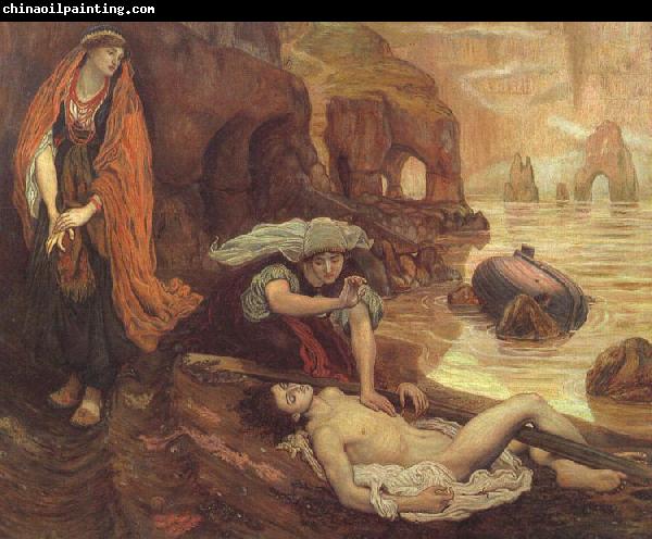 Brown, Ford Madox The Finding of Don Juan by Haidee