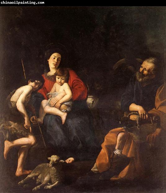 CARACCIOLO, Giovanni Battista The Rest on the Flight into Egypt