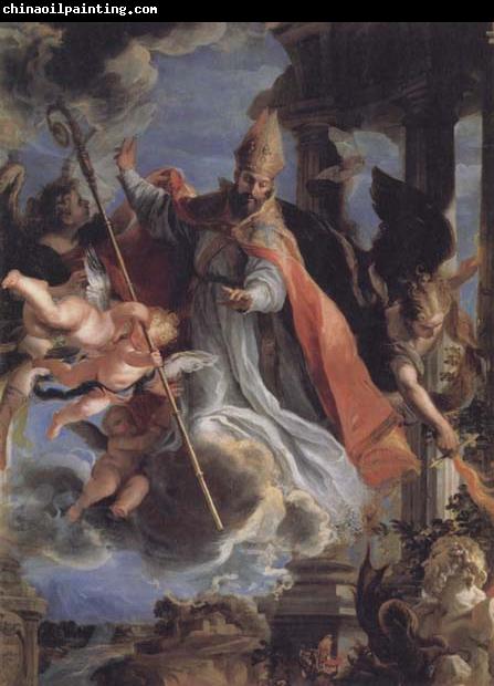 COELLO, Claudio The Triumph of St.Augustine