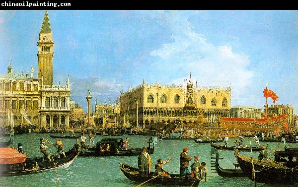 Canaletto The Basin of San Marco on Ascension Day