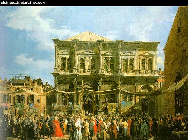 Canaletto Venice: The Feast Day of St. Roch