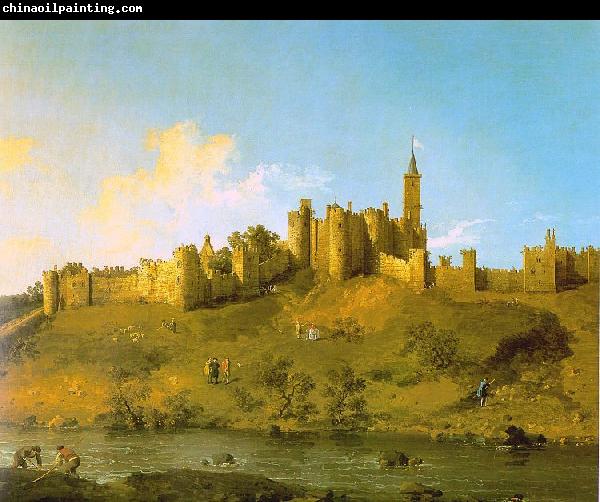 Canaletto Alnwick Castle at Northumberland