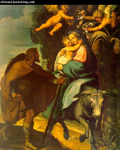 Carducci, Bartolommeo The Flight into Egypt